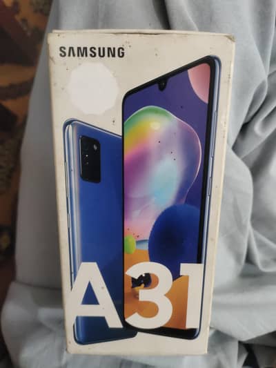 samsung A31 4/128 with box