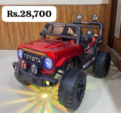 kids electric Jeep rechargeable extra big size remote control