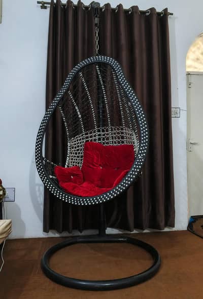 Hanging/Swing Chair (Jhula) With Stand