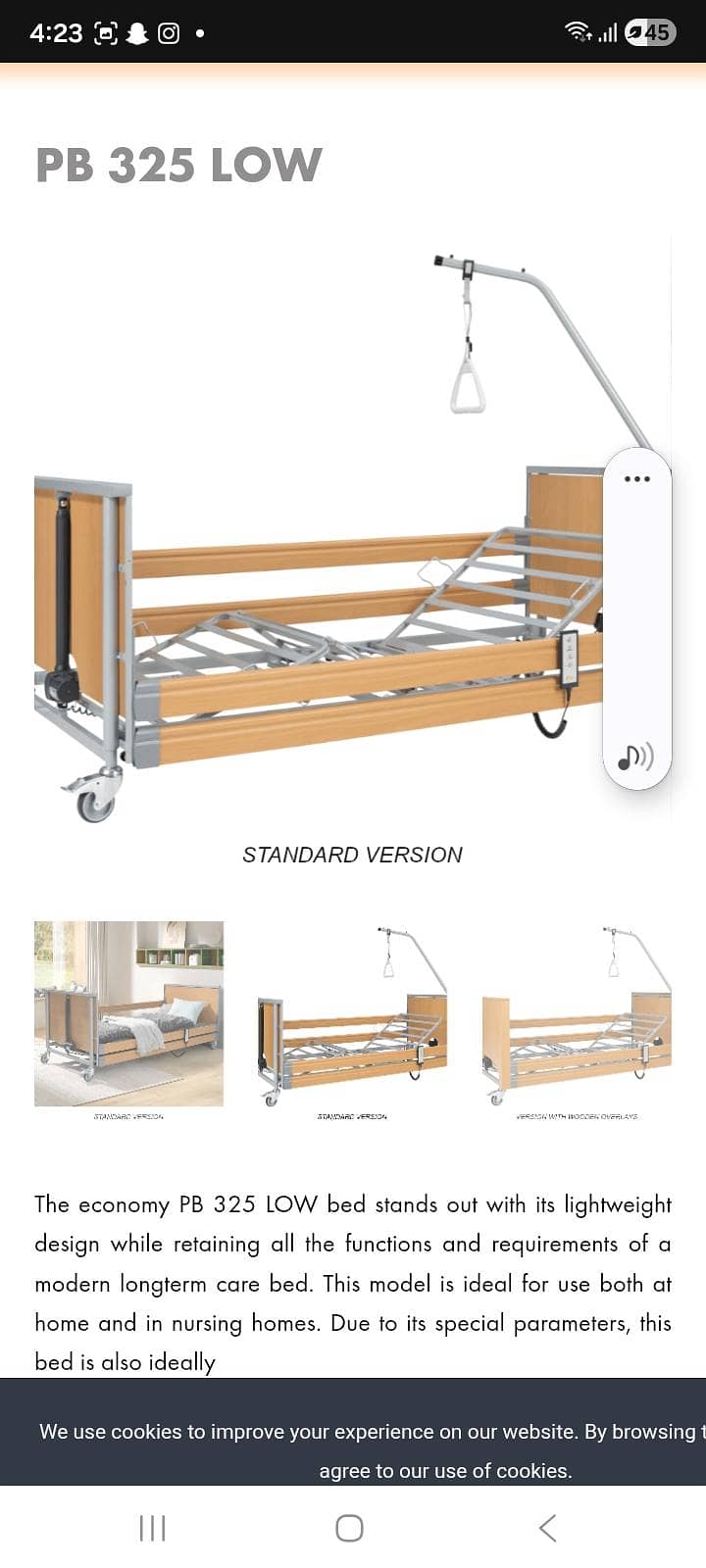 electric bed 6