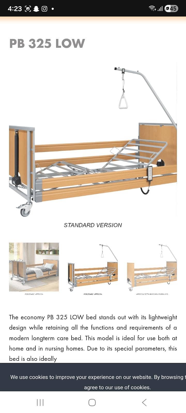 electric bed 7