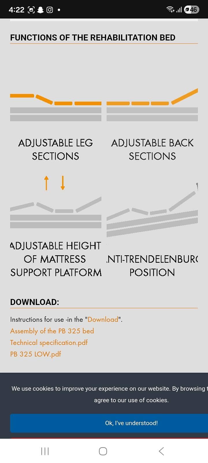 electric bed 9