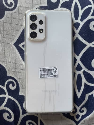 Samsung A73 5g 8/256 PTA approved white colour with box.
