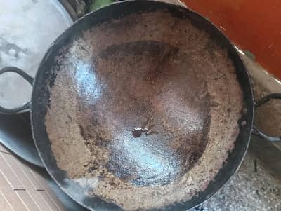 10 kg lohay ki karahi