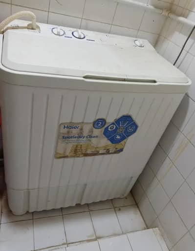 Haier Washing Machine with Dryer 9/10 condition  urgent sale