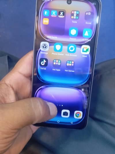 Infinix hot 50i 6gb 128gb Box Charger Sath Ha Arjent For Seal