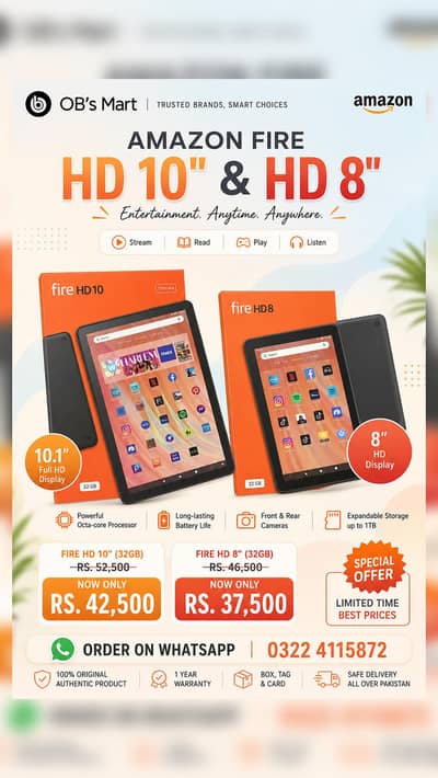 Amazon Fire HD Tablets
