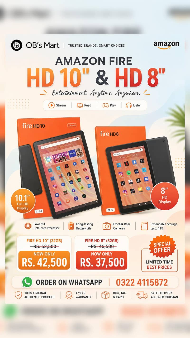 Amazon Fire HD Tablets 0