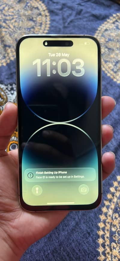 Iphone 14 pro max 256gb 87BH non pta Sim time 4 months
