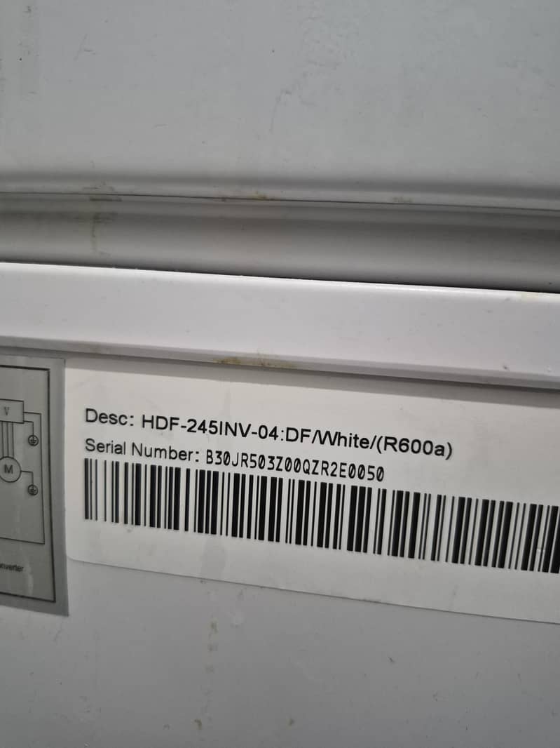 Deep freezer 1