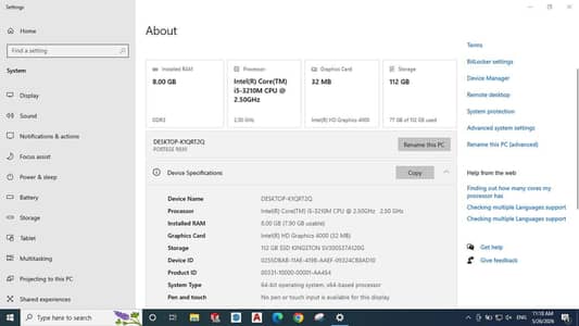 TOSHIBA PORTAGE R930