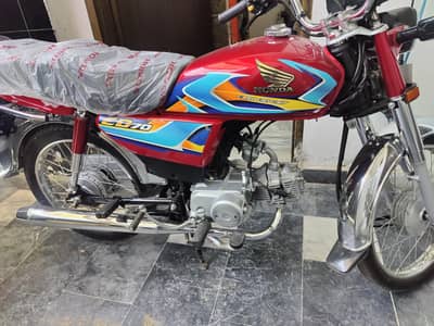 Honda CD 70 1580 km New