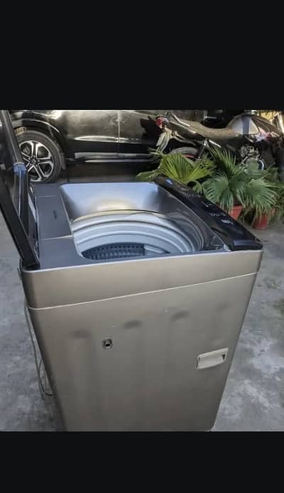 haier fully automatic washing machine (with dryer and spinner)