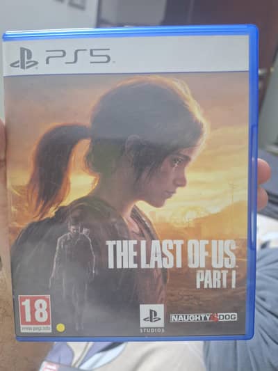 Last of us part 1 for sale ps5 disc 10 condition