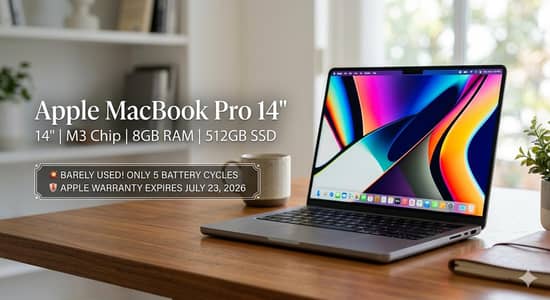 Apple MacBook Pro 14" (M3) – Space Gray / Silver