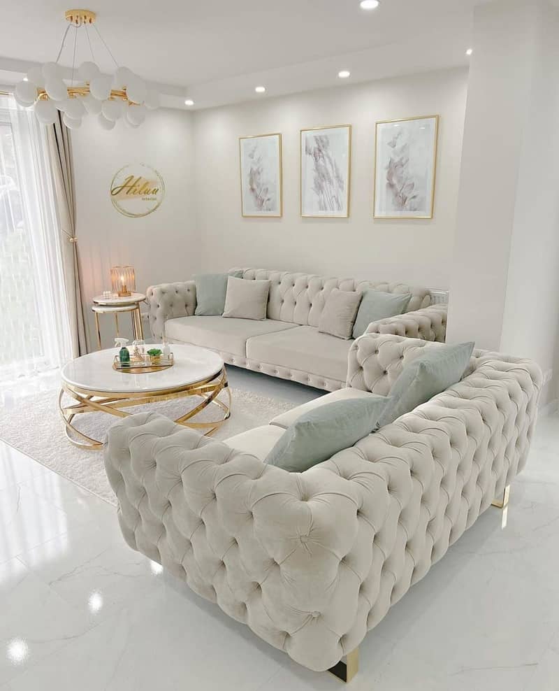 SOFAS SET || SOFAS CHAIRS || SOFAS POSHISH || CUSHION || L SHAPE SOFAS 9