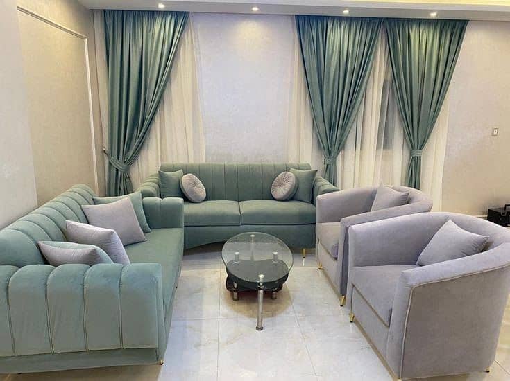 SOFAS SET || SOFAS CHAIRS || SOFAS POSHISH || CUSHION || L SHAPE SOFAS 1