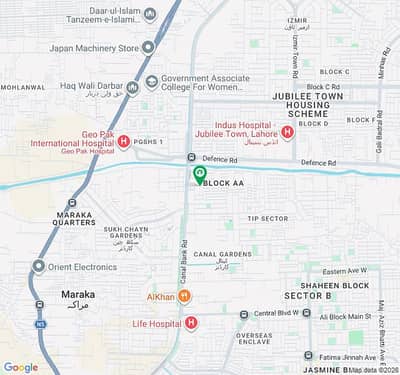 3.25 Marla Plot Available For Sale In Canal Valley near Bahria Town Lahore