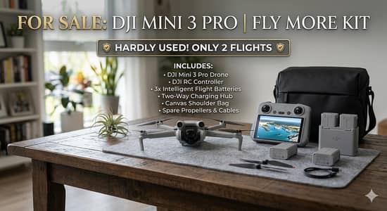 DJI Mini 3 Pro + Fly More Kit Combo