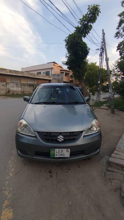 SUZUKI LIANA VURV 2014 SMOKEY GREEN