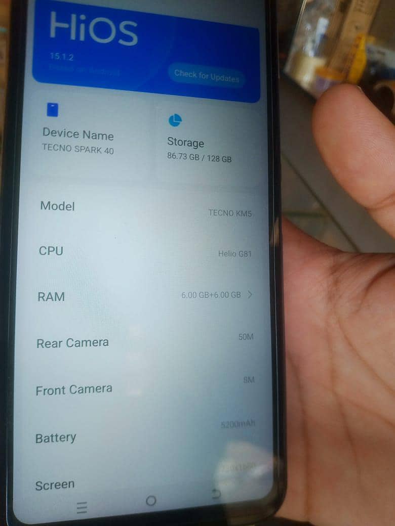 Tecno Spark 40 5