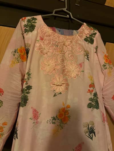 Pink lawn suit- Asifa and Nabeel