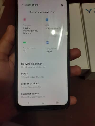 Vivo Y21T