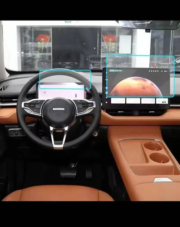 Haval H6 Facelift Screen Tempered Glass/Protector 2 Pcs Set High Definition Premium Quality Imported