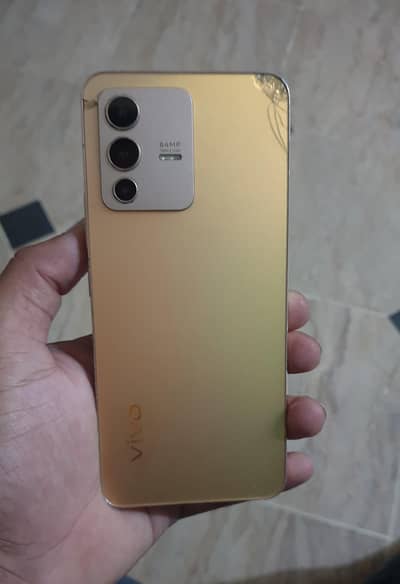 Vivo V23 back damage and charging jack change Only Mobile