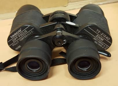Tasco 7x21x40 zoom binocular doorbeen telescope 03016212007