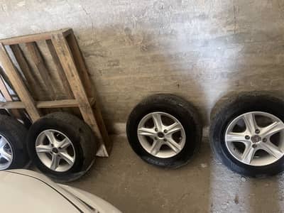 Alloy Rim and Tyres