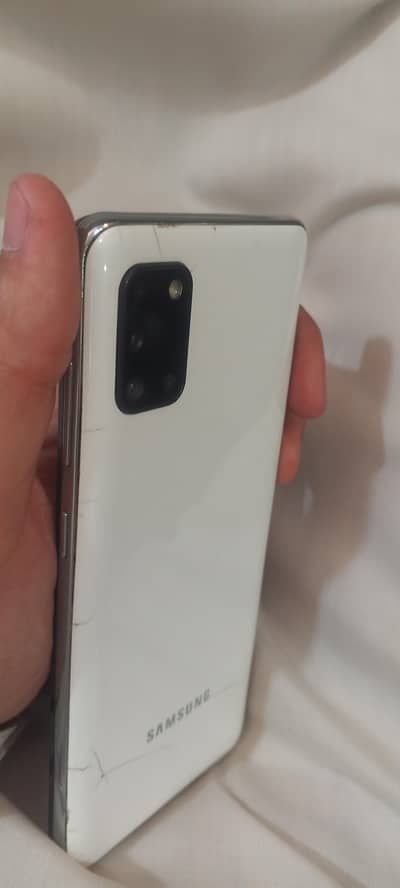 Samsung Mobile A31 with box 4 128 Panel change