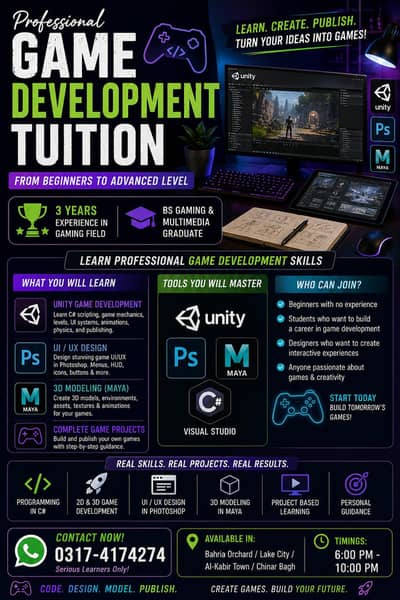 Learn Game Development in Unity | Beginner to Advanced