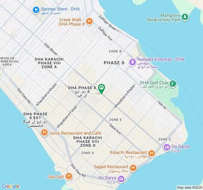 High-Value 500 Sq. Yards Commercial Facing Plot for Sale at DHA Phase 8.
