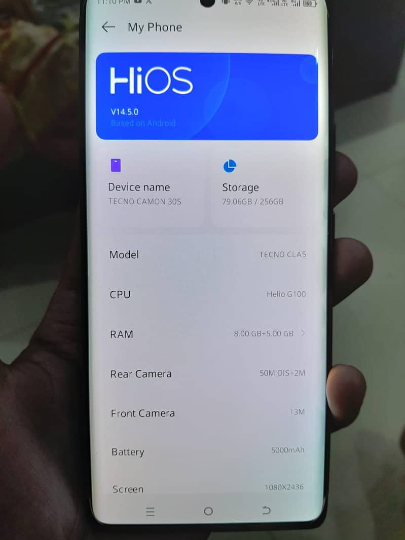 Tecno CAMON 30S 7