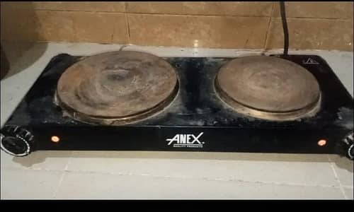 ANEX AG-2062 Double Electric Hot Plate Stove