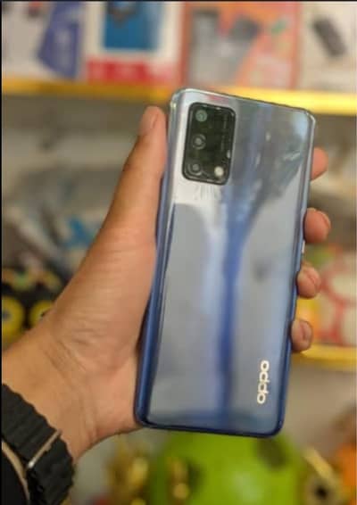 oppo F19 with box serous log contact kary phone all ok hy