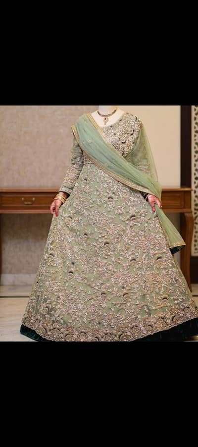 Bridal maxi/ bridal dress/ wedding dress / fancy /walima barat dress