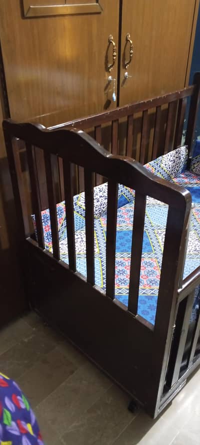 Wooden Baby Cot Bed