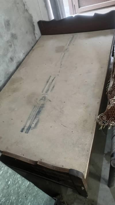 2 single beds with Matres.
