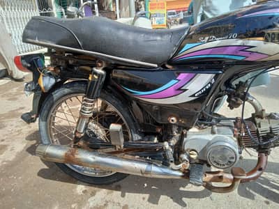 unique bike saf sutri nut to nut original shiny genuine condition