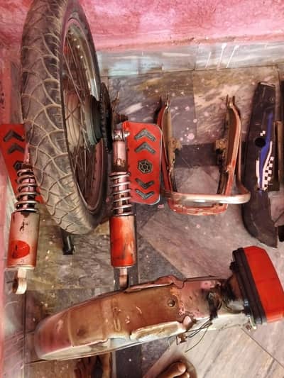 spare parts of bike