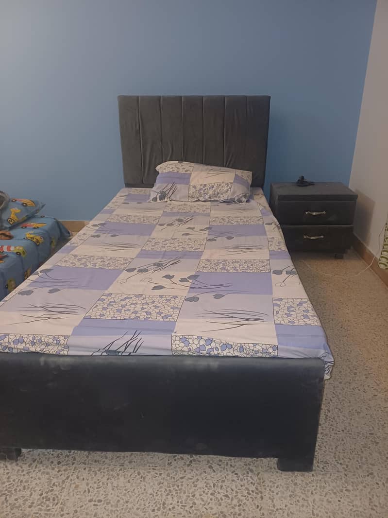 Velvet Single Bed 0