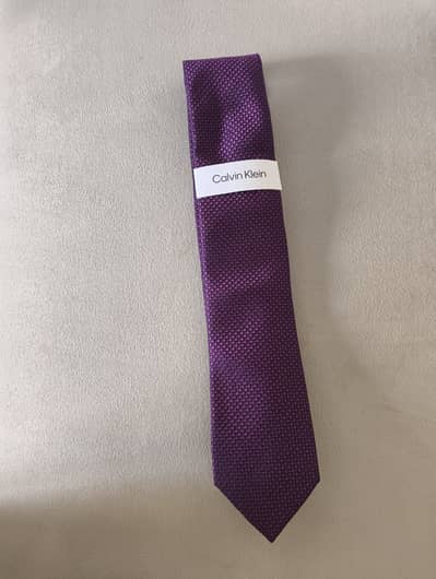 Calvin Klein Silk Polyester Tie New