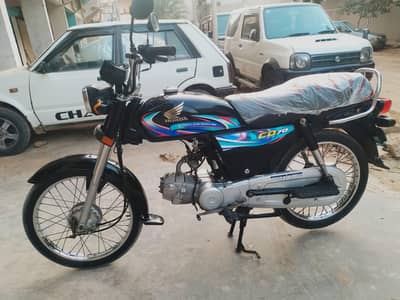 Honda CD-70 2024 Available in Genuine Mint 10/10 Condition