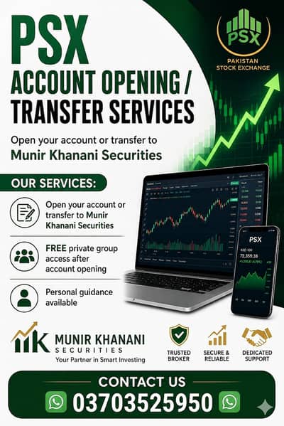 PSX Account Opening Assistance