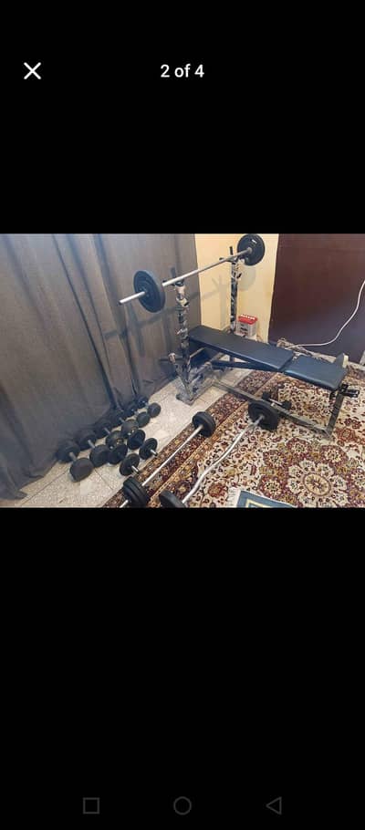 dumbbells bench
