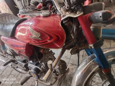 Honda CD all okay condition total genuine