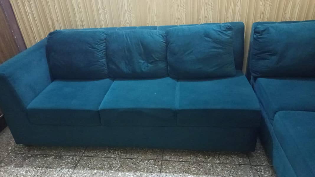 L shafe sofa 1