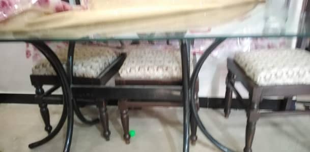 dining table and chairs
